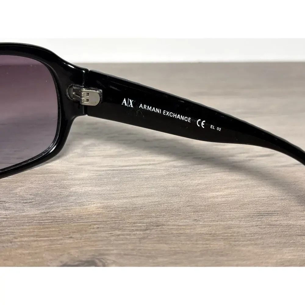 Armani Exchange AX233/S 028 JJ-‎ Black Frame Unisex Sunglasses- EUC